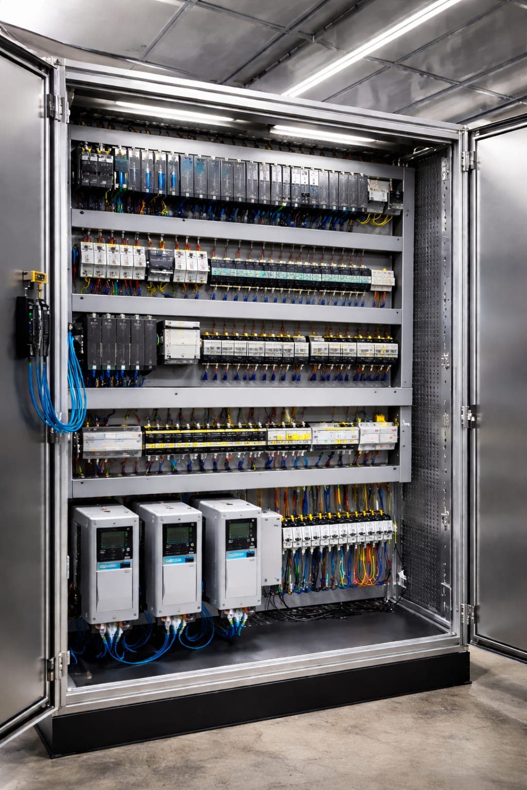 PLC-Based Control Panel for UF System